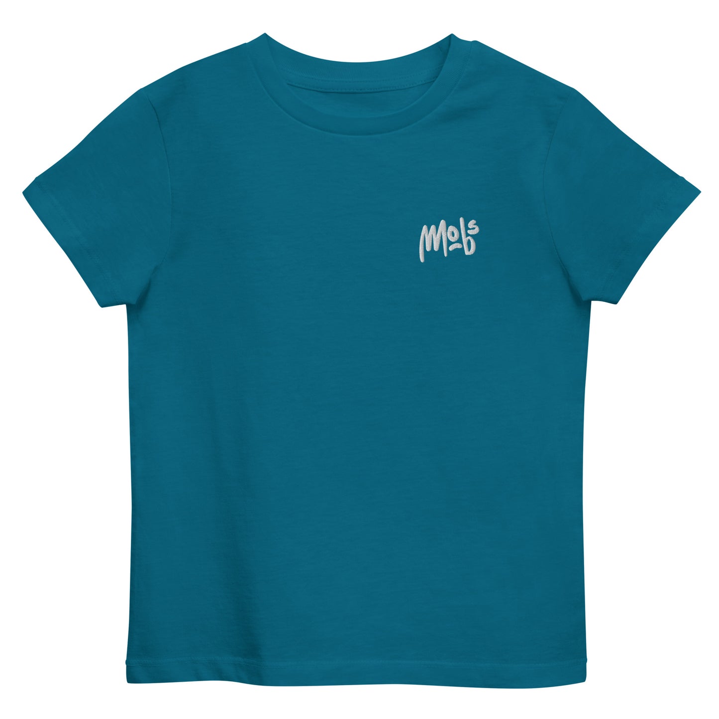 Mobs Can’t Read Dino Bio-Baumwoll-T-Shirt für Kinder